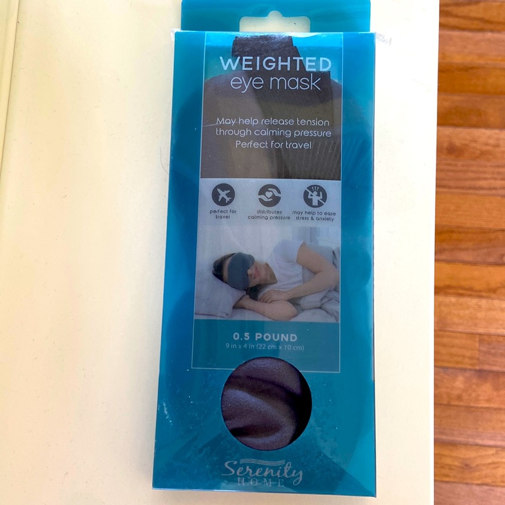 Weighted Eye Mask NWT
